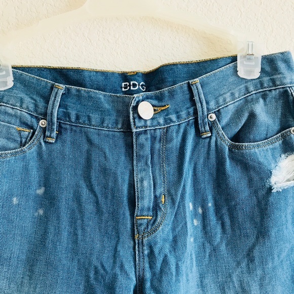 BDG mid-waist medium wash denim distressed jeans - Picture 2 of 4